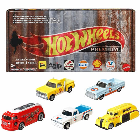 HOT WHEELS - VINTAGE OIL PREMIUM PACK (2020) - POP CULTURE