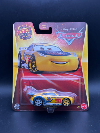 DISNEY PIXAR CARS - CRUZ RAMIREZ - RADIATOR SPRINGS RACE AND RESCUE CARS - DIECAST