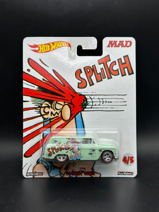 HOT WHEELS - 55 CHEVY PANEL (2017) - MAD MAGAZINE - POP CULTURE 4/5