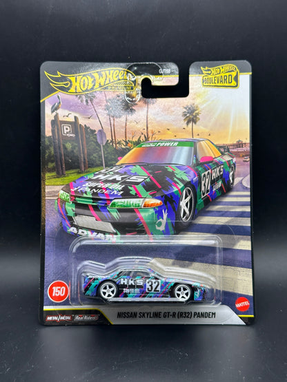 HOT WHEELS - NISSAN SKYLINE GT-R (R32) PANDEM (2026) - HW BOULEVARD #150