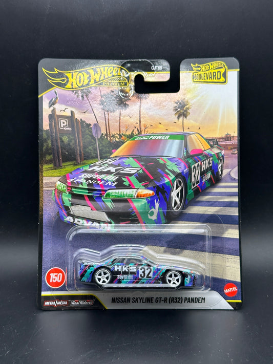 HOT WHEELS - NISSAN SKYLINE GT-R (R32) PANDEM (2026) - HW BOULEVARD #150