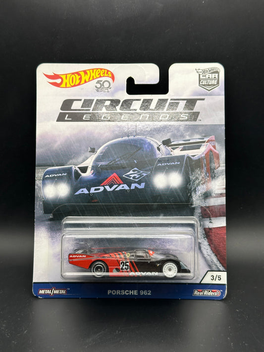 HOT WHEELS - PORSCHE 962 (2018) - CAR CULTURE - CIRCUIT LEGENDS 3/5