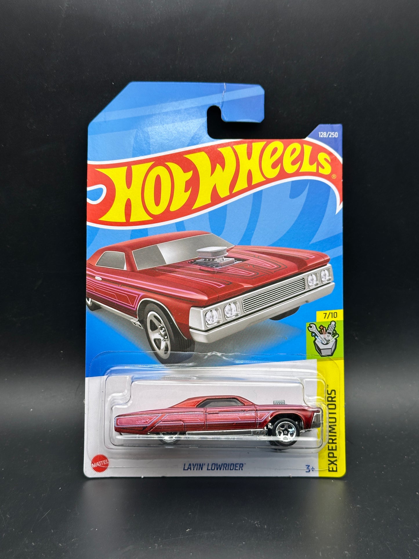 HOT WHEELS - LAYIN LOWRIDER (2022) - HW EXPERIMOTORS 7/10