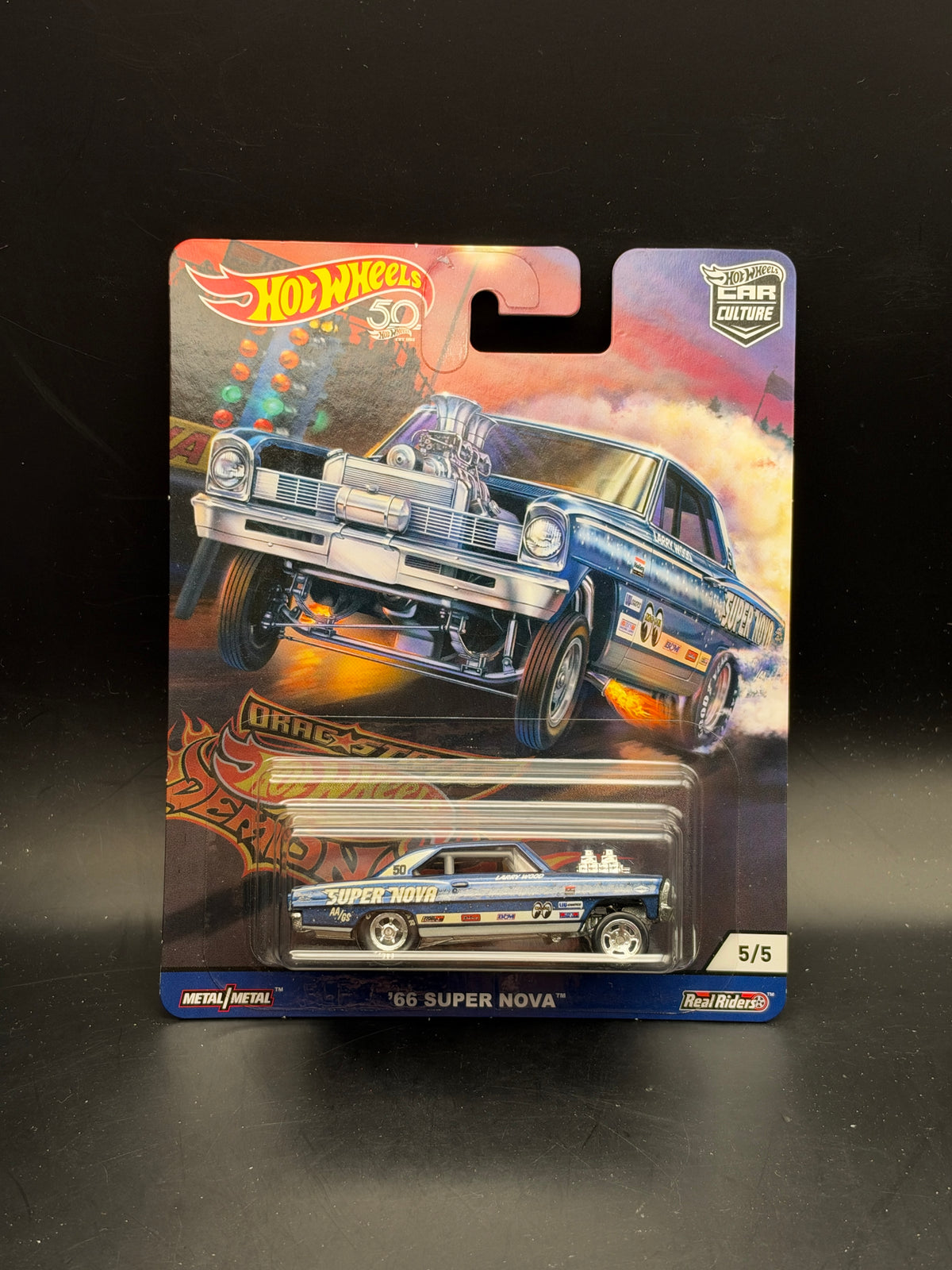 HOT WHEELS - 66 SUPER NOVA (2018) - CAR CULTURE: DRAGSTRIP DEMONS 5/5