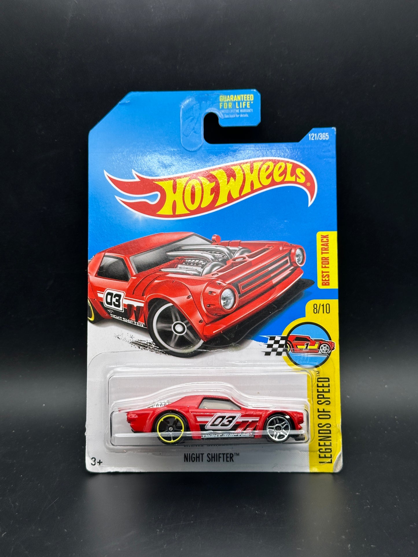 HOT WHEELS - NIGHT SHIFTER (2017) - HW LEGENDS OF SPEED 8/10