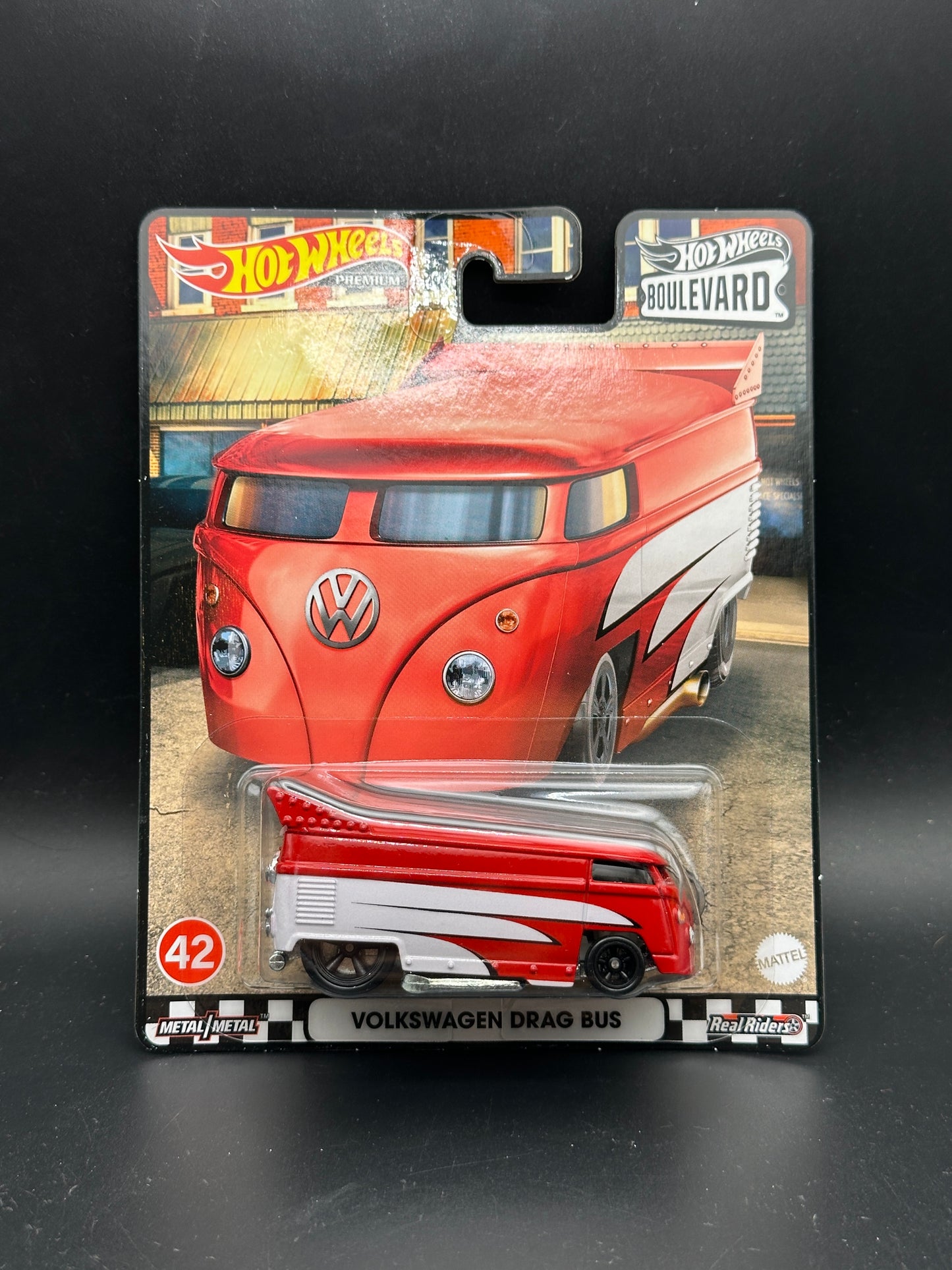 HOT WHEELS - VOLKSWAGEN DRAG BUS (2022) - HW BOULEVARD #42