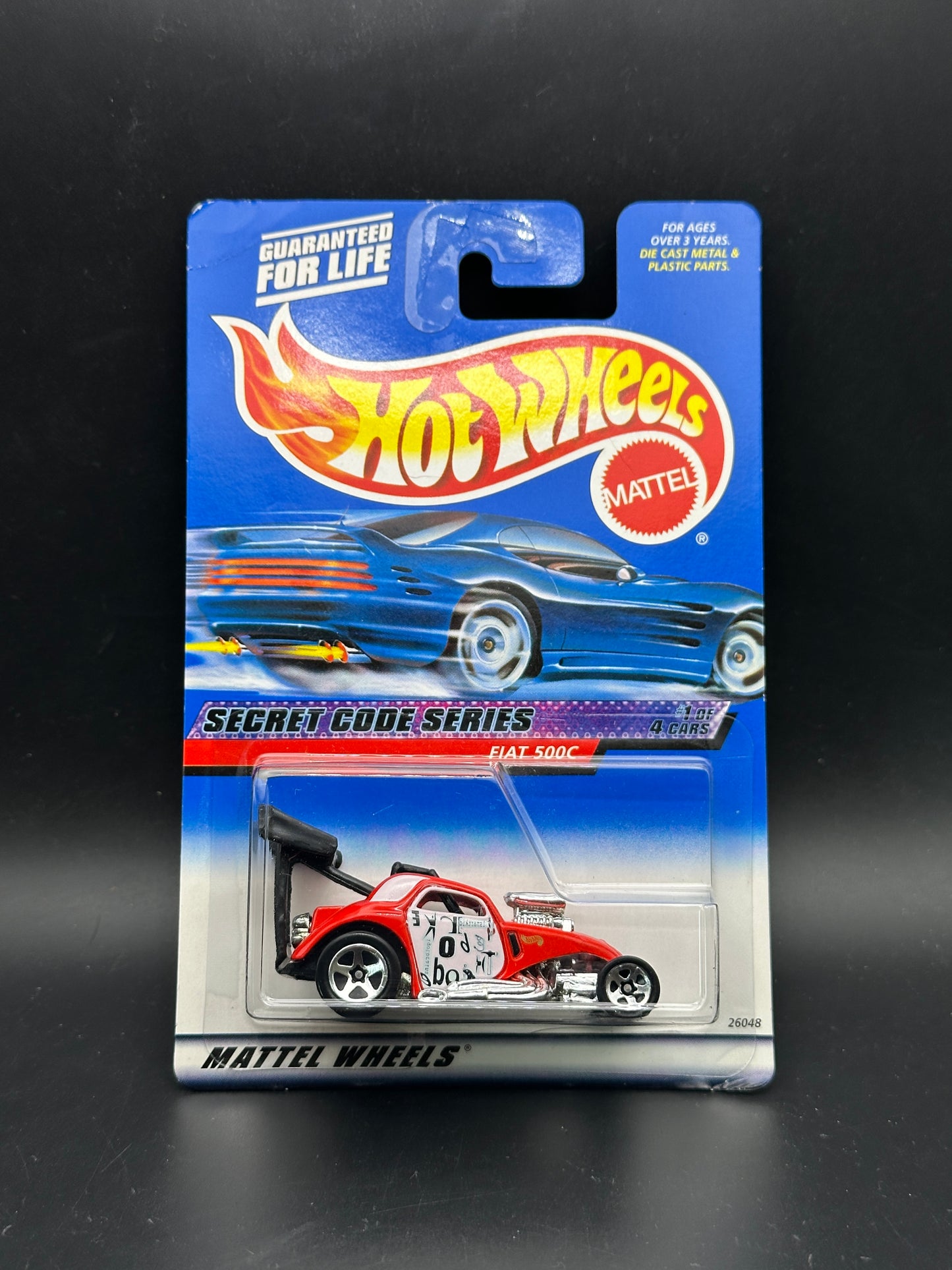 HOT WHEELS - FIAT 500C (2000) - HW SECRET CODE SERIES 1/4