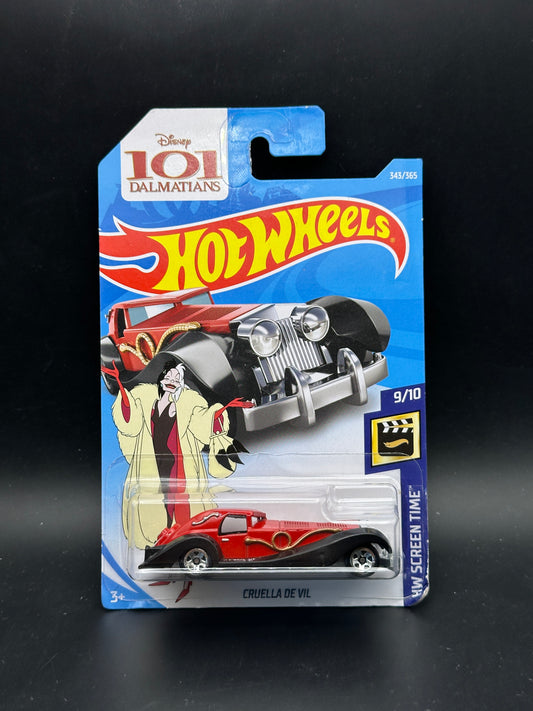 HOT WHEELS - CRUELLA DE VIL (2018) - HW SCREEN TIME 9/10