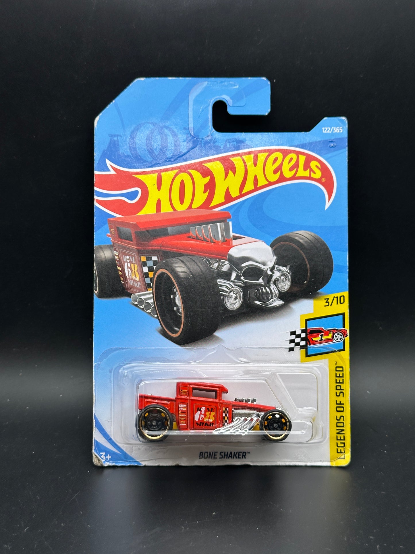 HOT WHEELS - BONE SHAKER (2018) - HW LEGENDS OF SPEED 3/10