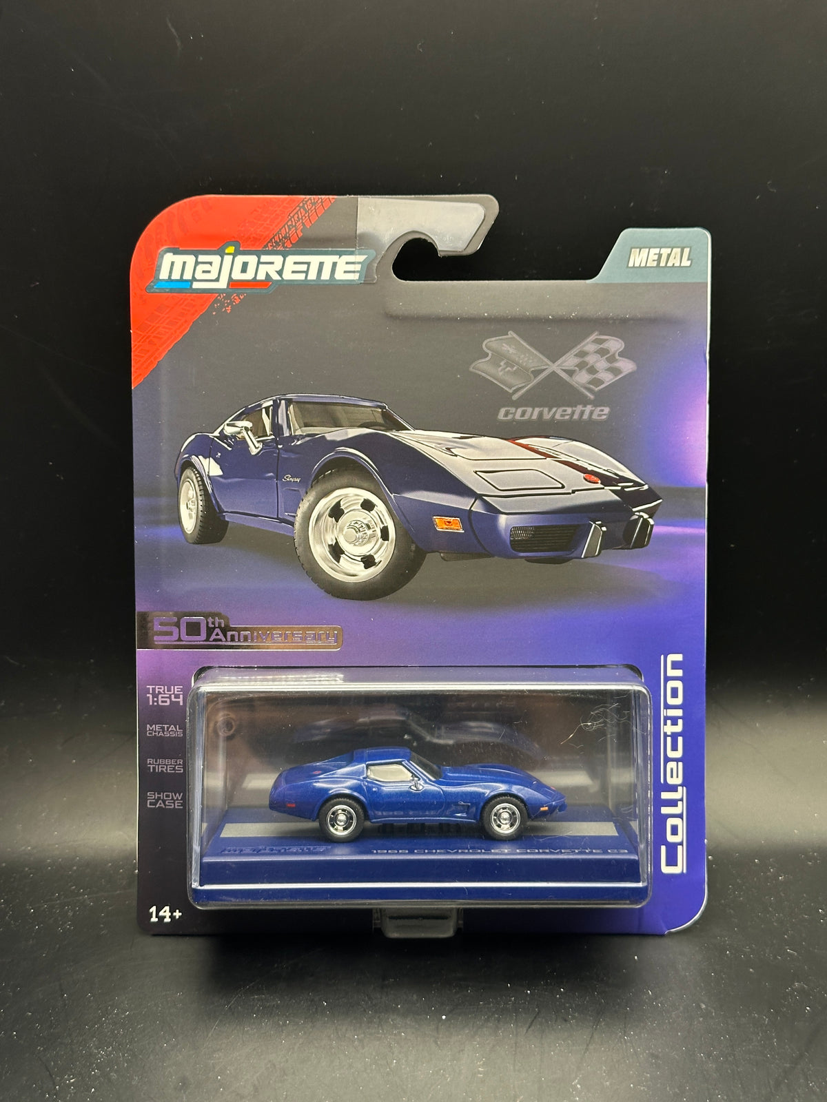 MAJORETTE COLLECTION - 1976 CHEVROLET CORVETTE C3 - 1/64 SCALE