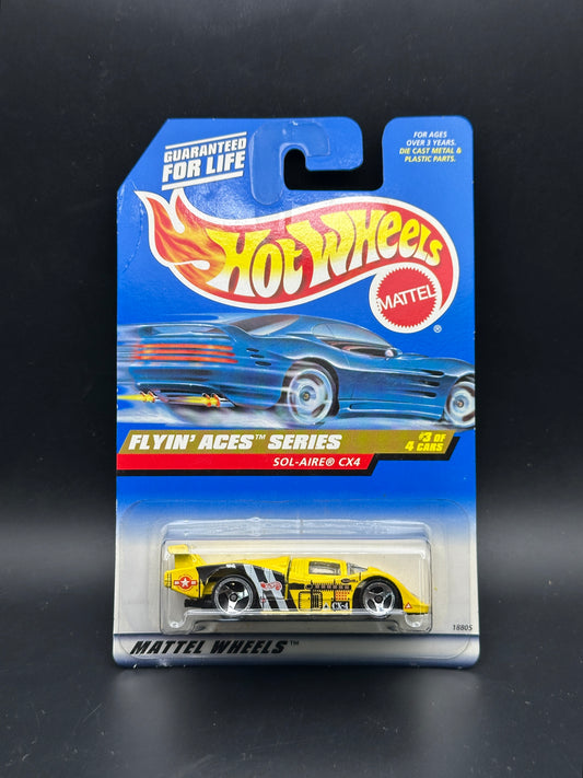 HOT WHEELS - SOL-AIRE CX4 (1998) - HW FLYIN ACES SERIES 3/4