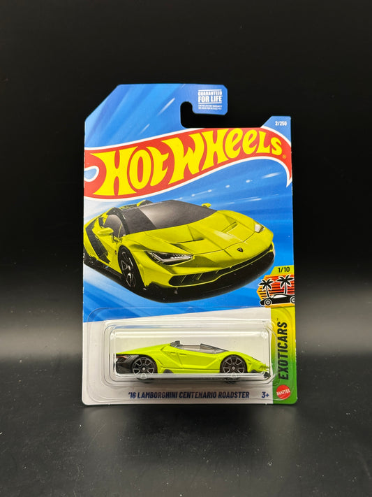 HOT WHEELS - 16 LAMBORGHINI CENTENARIO ROADSTER (2026) - HW EXOTIC CARS 1/10
