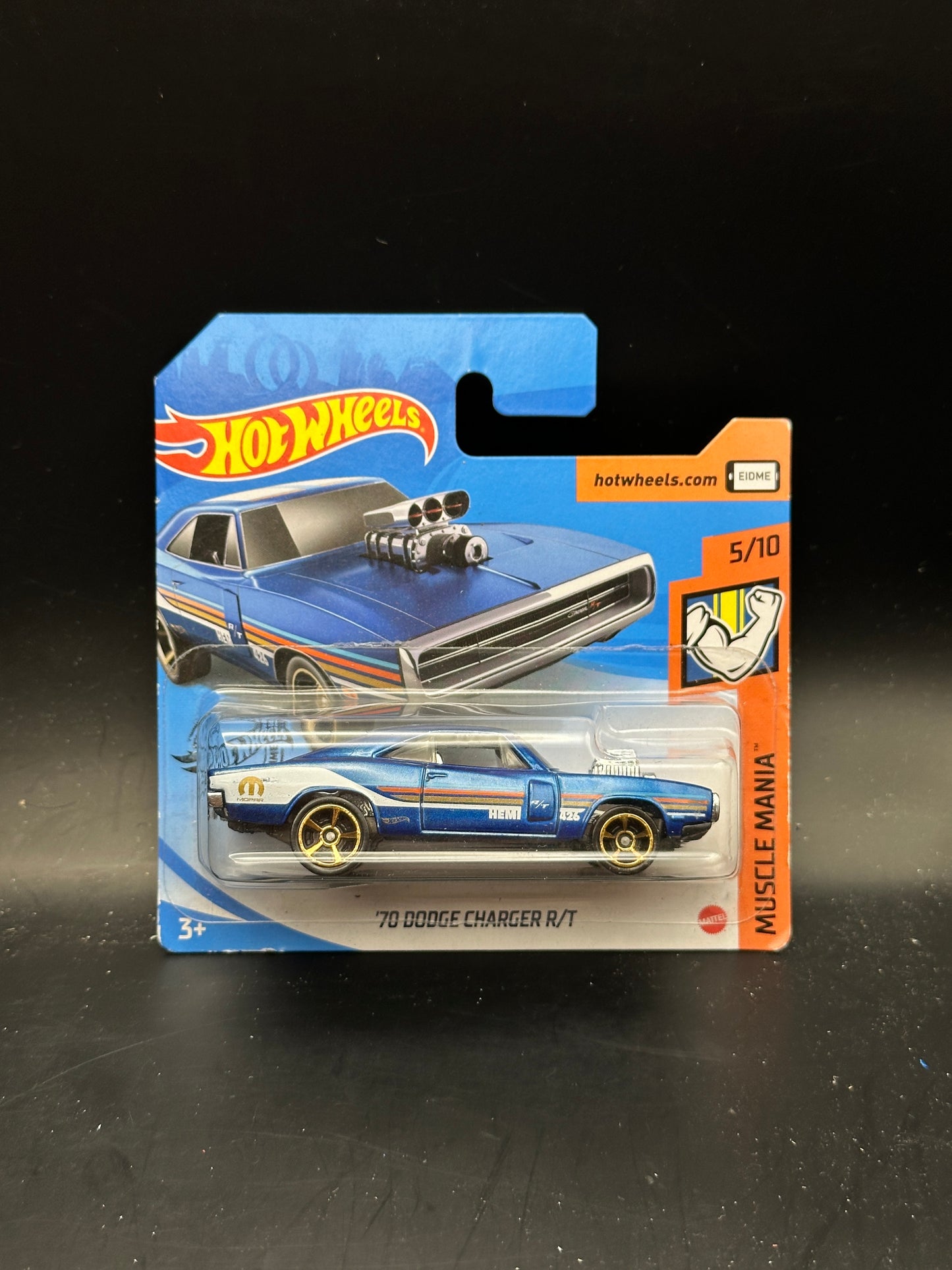 HOT WHEELS - 70 DODGE CHARGER R/T (2020) - HW MUSCLE MANIA 5/10