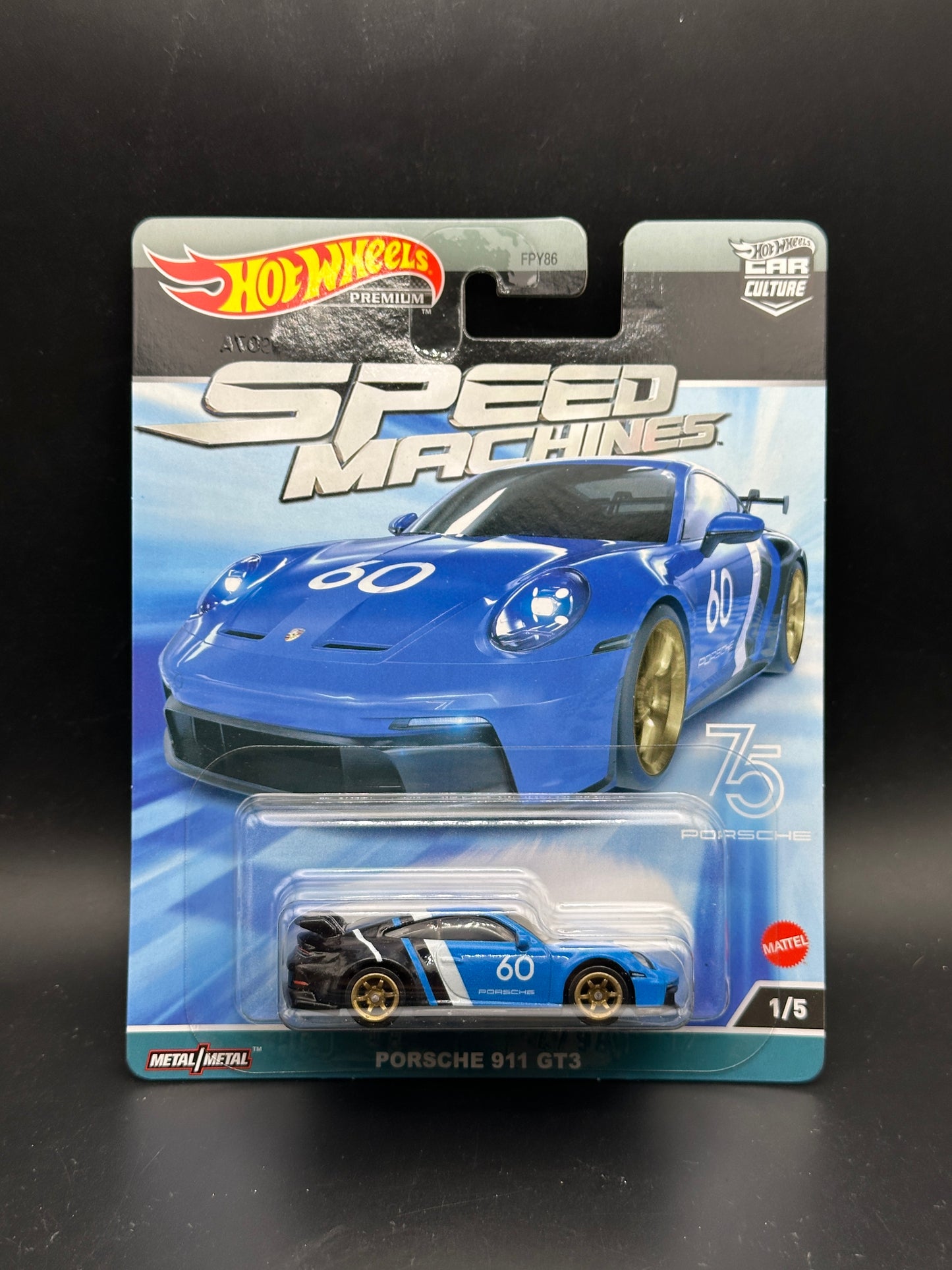 HOT WHEELS - PORSCHE 911 GT3 (2023) - SPEED MACHINES 1/5