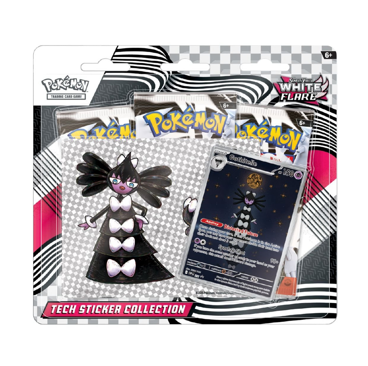Pokémon trading card with a character and card in packaging