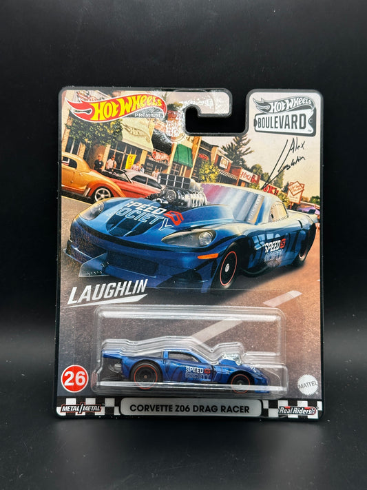 HOT WHEELS - CORVETTE Z06 DRAG RACER (2021) - HW BOULEVARD #26