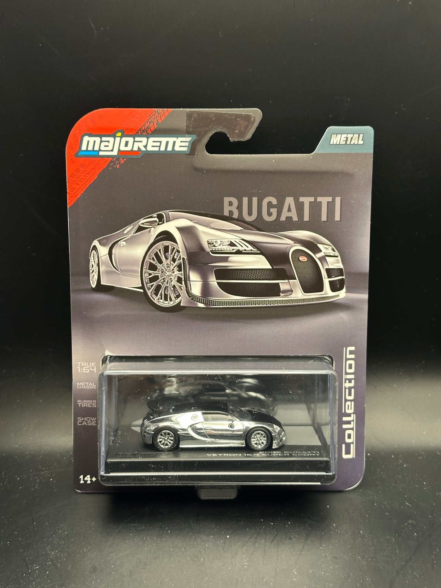 MAJORETTE COLLECTION - 2005 BUGATTI VEYRON 16.4 SUPER SPORT - 1/64 SCALE