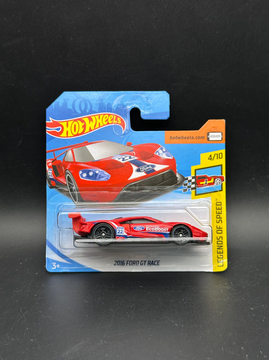HOT WHEELS - 2016 FORD GT RACE (2018) - HW LEGENDS OF SPEED 4/10