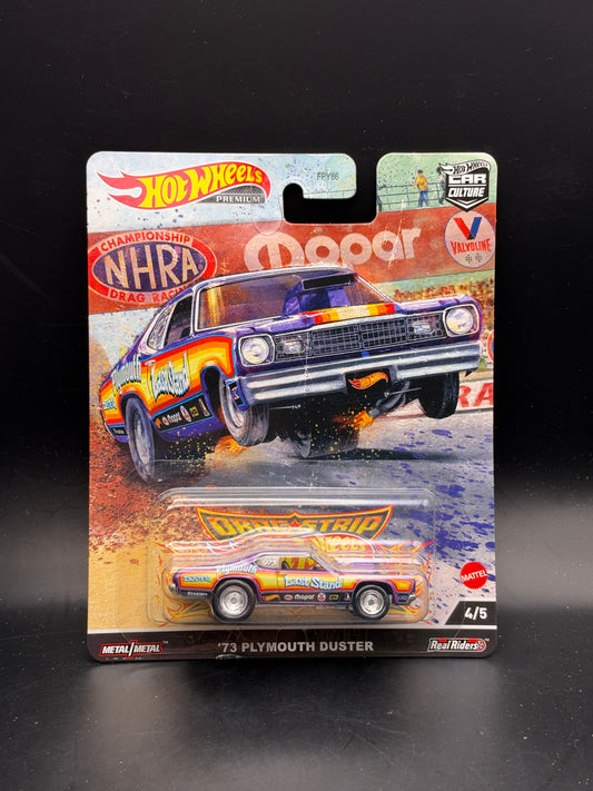 HOT WHEELS - 73 PLYMOUTH DUSTER (2022) - CAR CULTURE: DRAGSTRIP DEMONS 4/5