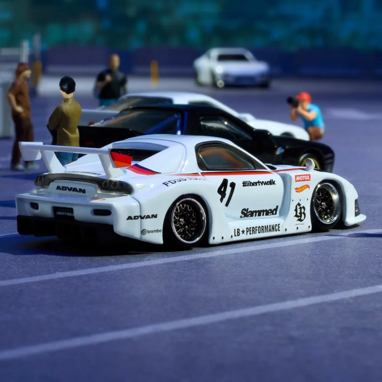 HOT WHEELS - MAZDA RX7 LIBERTY WALK (2026) - ELITE 64