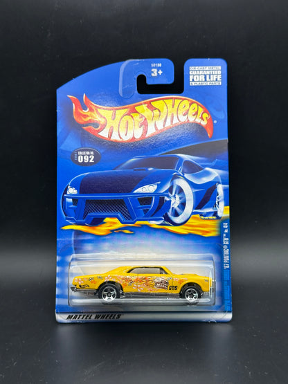 HOT WHEELS - 67 PONTIAC GTO (2001) - HW HIPPIE MOBILES 4/4