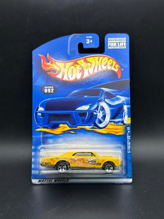 HOT WHEELS - 67 PONTIAC GTO (2001) - HW HIPPIE MOBILES 4/4