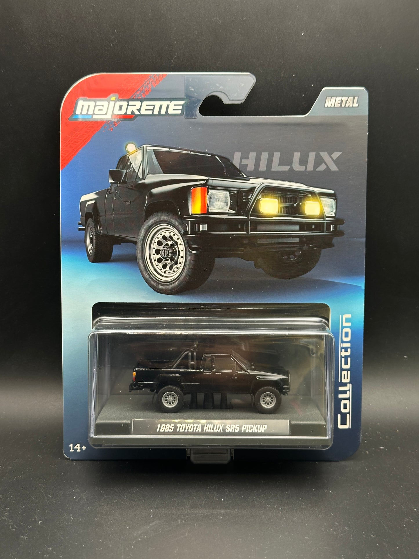 MAJORETTE COLLECTION - 1985 TOYOTA HILUX SR5 PICKUP - 1/64 SCALE