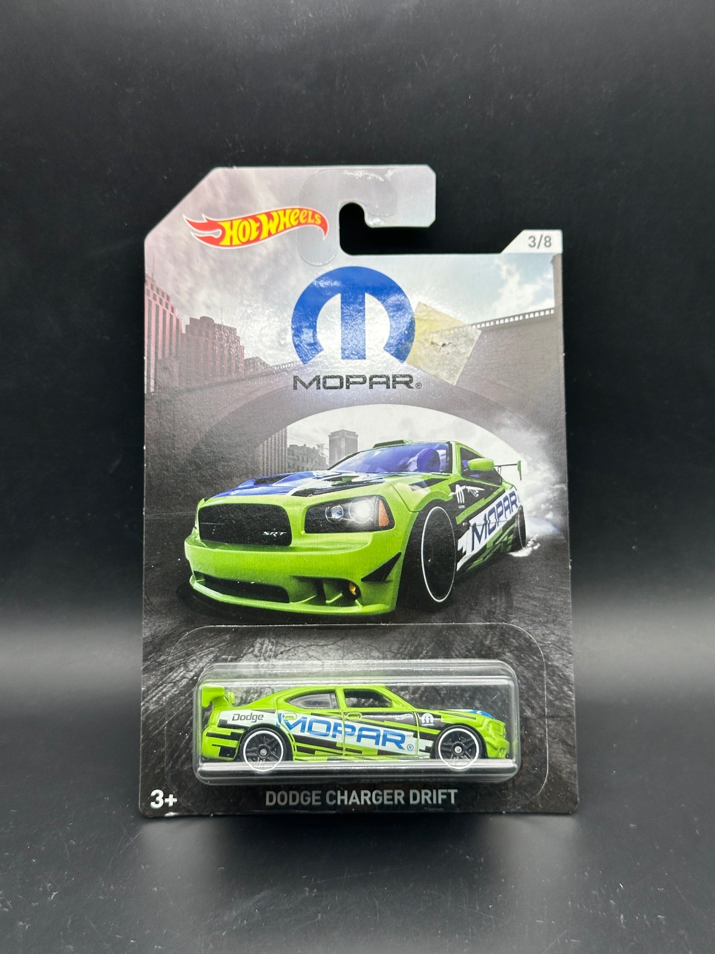 HOT WHEELS - DODGE CHARGER DRIFT (2018) - HW MOPAR SERIES 3/8