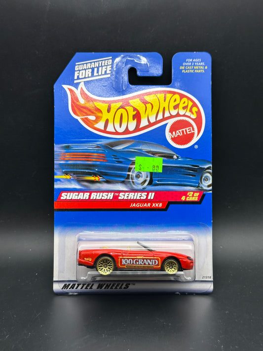 HOT WHEELS - JAGUAR XK8 (1999) - HW SUGAR RUSH SERIES II 2/4