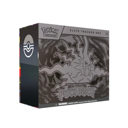 POKEMON TCG - PITCH BLACK ELITE TRAINER BOX - POKEMON MEGA EVOLUTION
