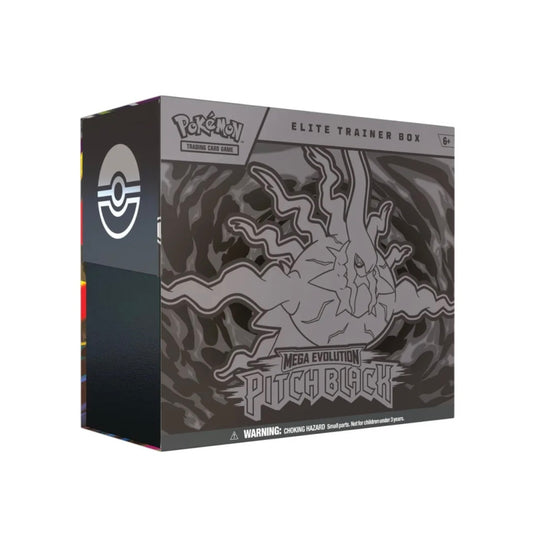 POKEMON TCG - PITCH BLACK ELITE TRAINER BOX - POKEMON MEGA EVOLUTION