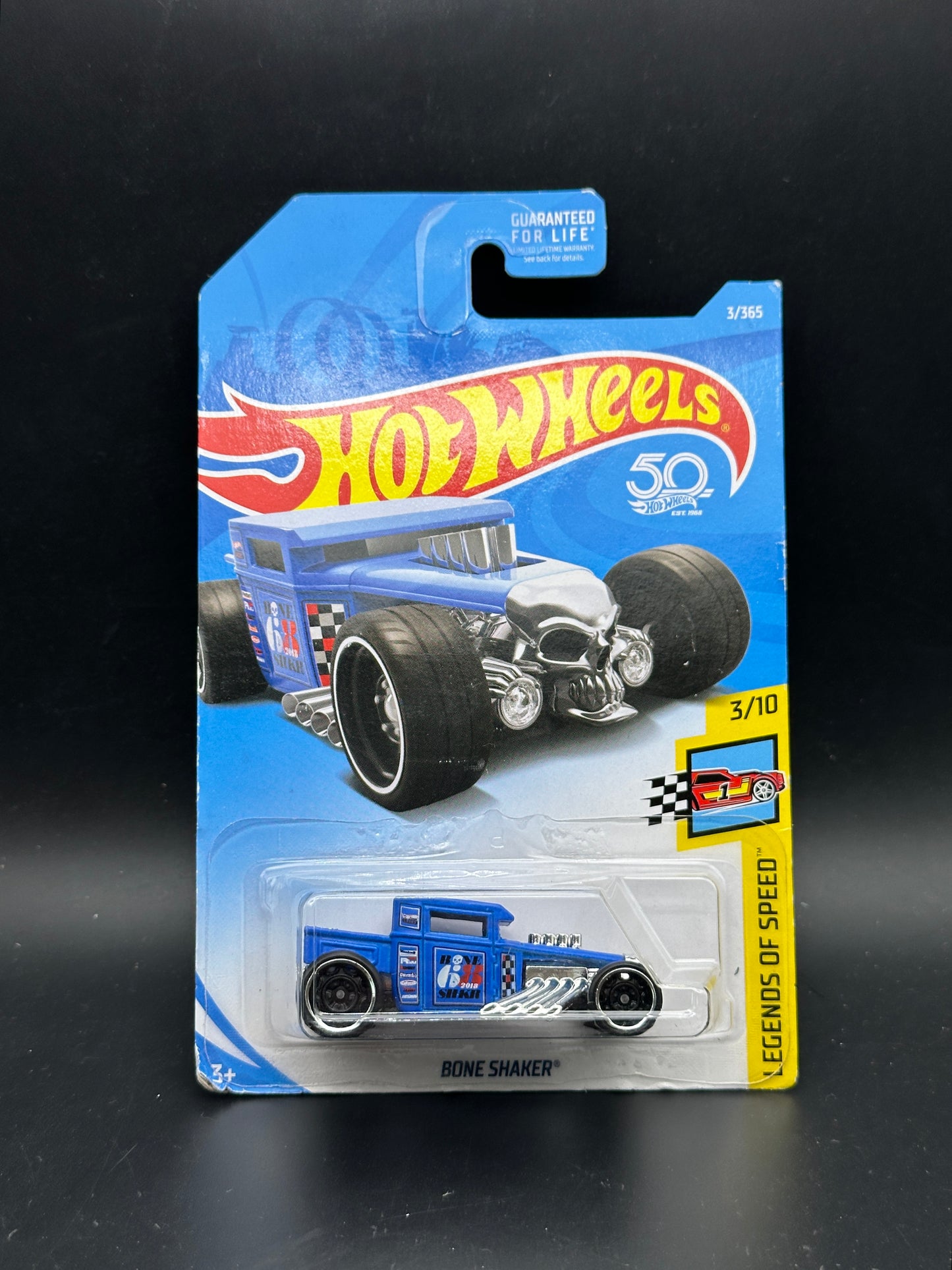 HOT WHEELS - BONE SHAKER (2018) - HW LEGENDS OF SPEED 3/10