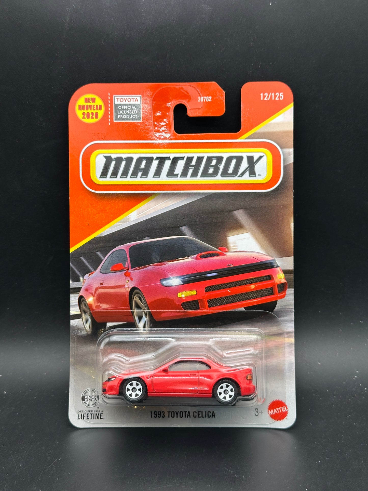 MATCHBOX - 1993 TOYOTA CELICA - MATCHBOX DIECAST 12/125