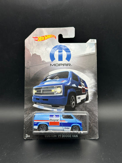 HOT WHEELS - CUSTOM 77 DODGE VAN (2018) - HW MOPAR SERIES 2/8