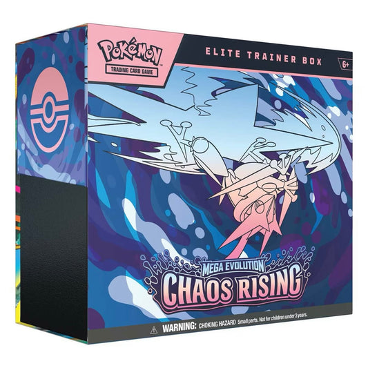 POKEMON TCG - CHAOS RISING ELITE TRAINER BOX - POKEMON MEGA EVOLUTION