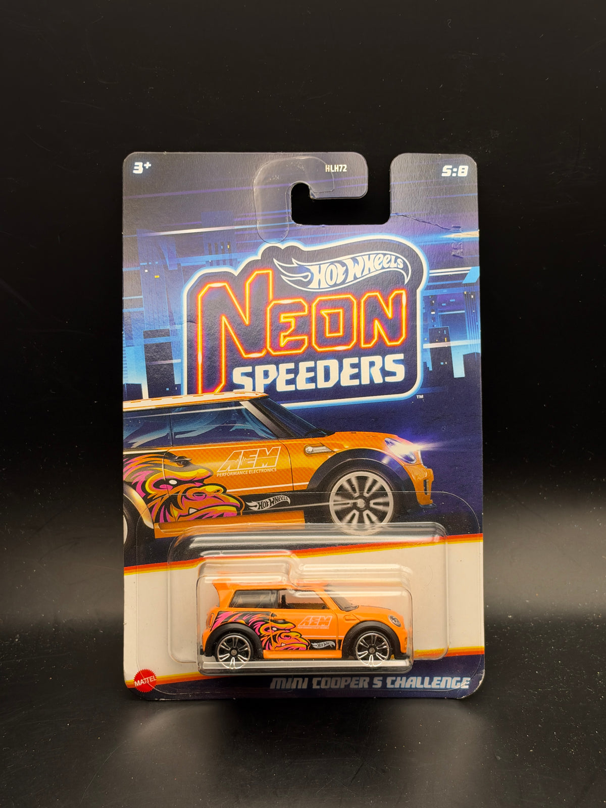 HOT WHEELS - MINI COOPER S CHALLENGE (2025) - NEON SPEEDERS SERIES 5/8