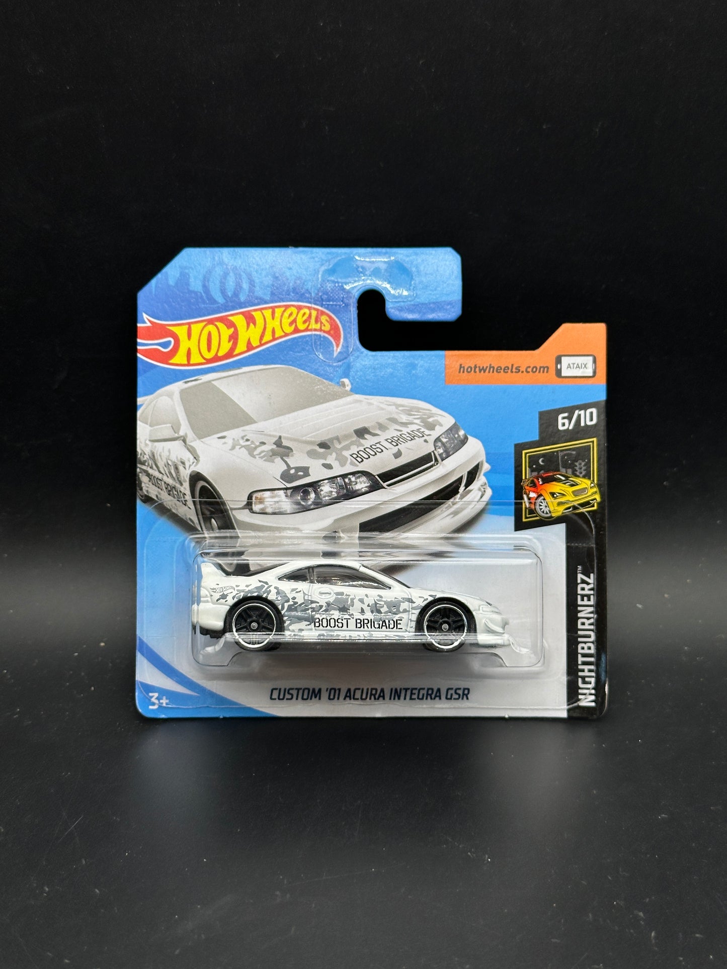 HOT WHEELS - CUSTOM 01 ACURA INTEGRA GSR (2018) - HW NIGHTBURNERZ 6/10