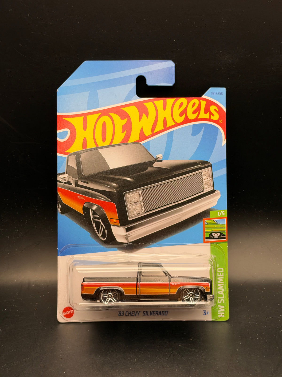 HOT WHEELS - 83 CHEVY SILVERADO (2023) - HW SLAMMED 1/5