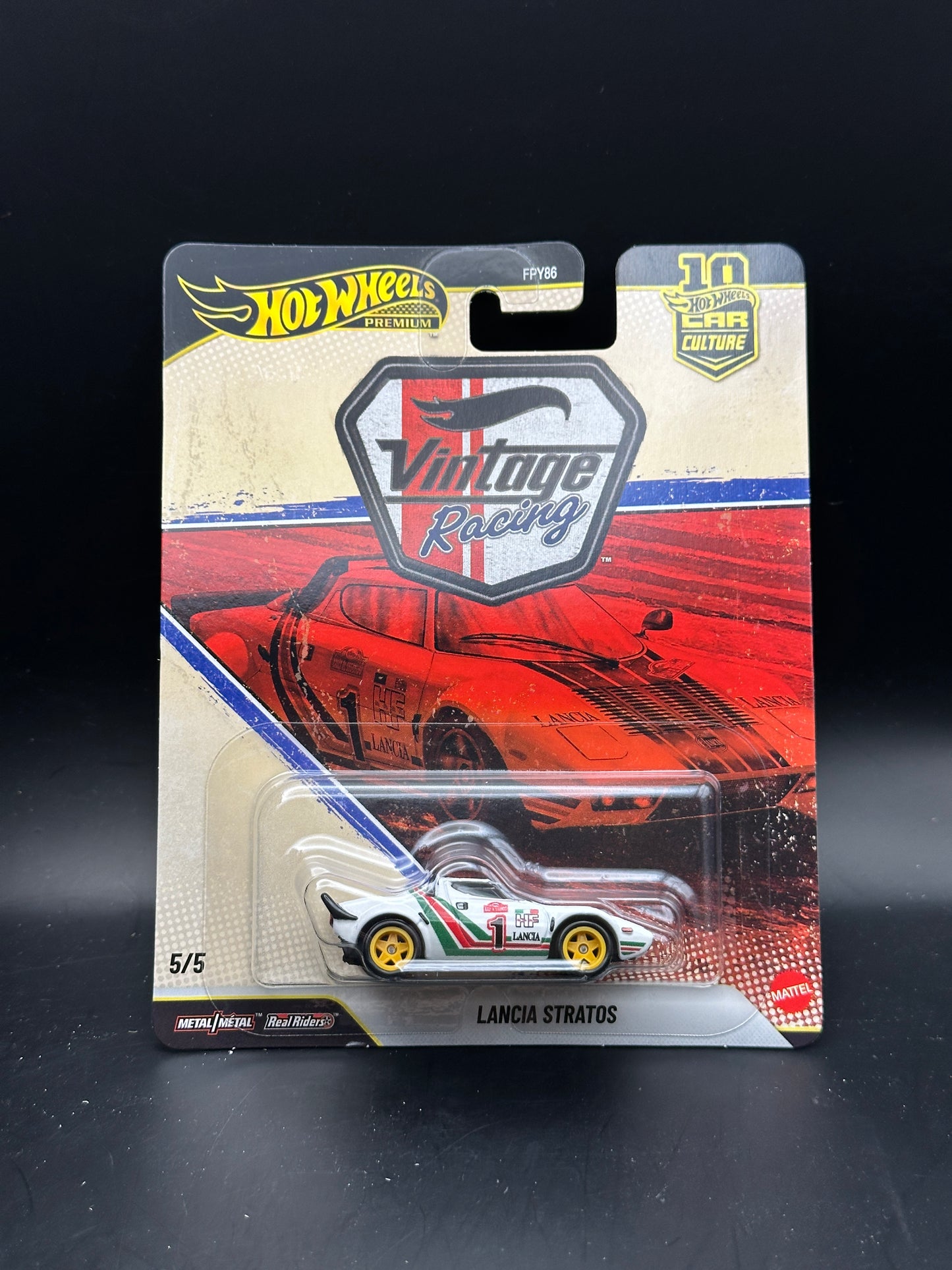 HOT WHEELS - LANCIA STRATOS (2026) - CAR CULTURE - VINTAGE RACING 5/5