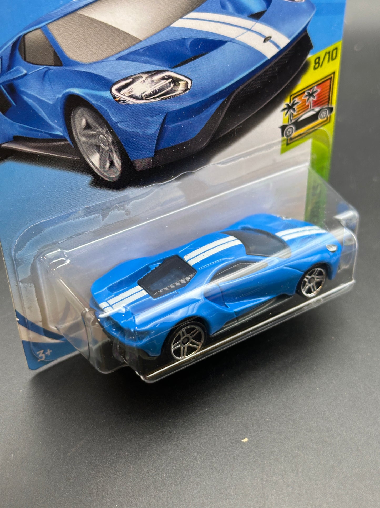 HOT WHEELS - 17 FORD GT - (2018) - HW EXOTICS 8/10
