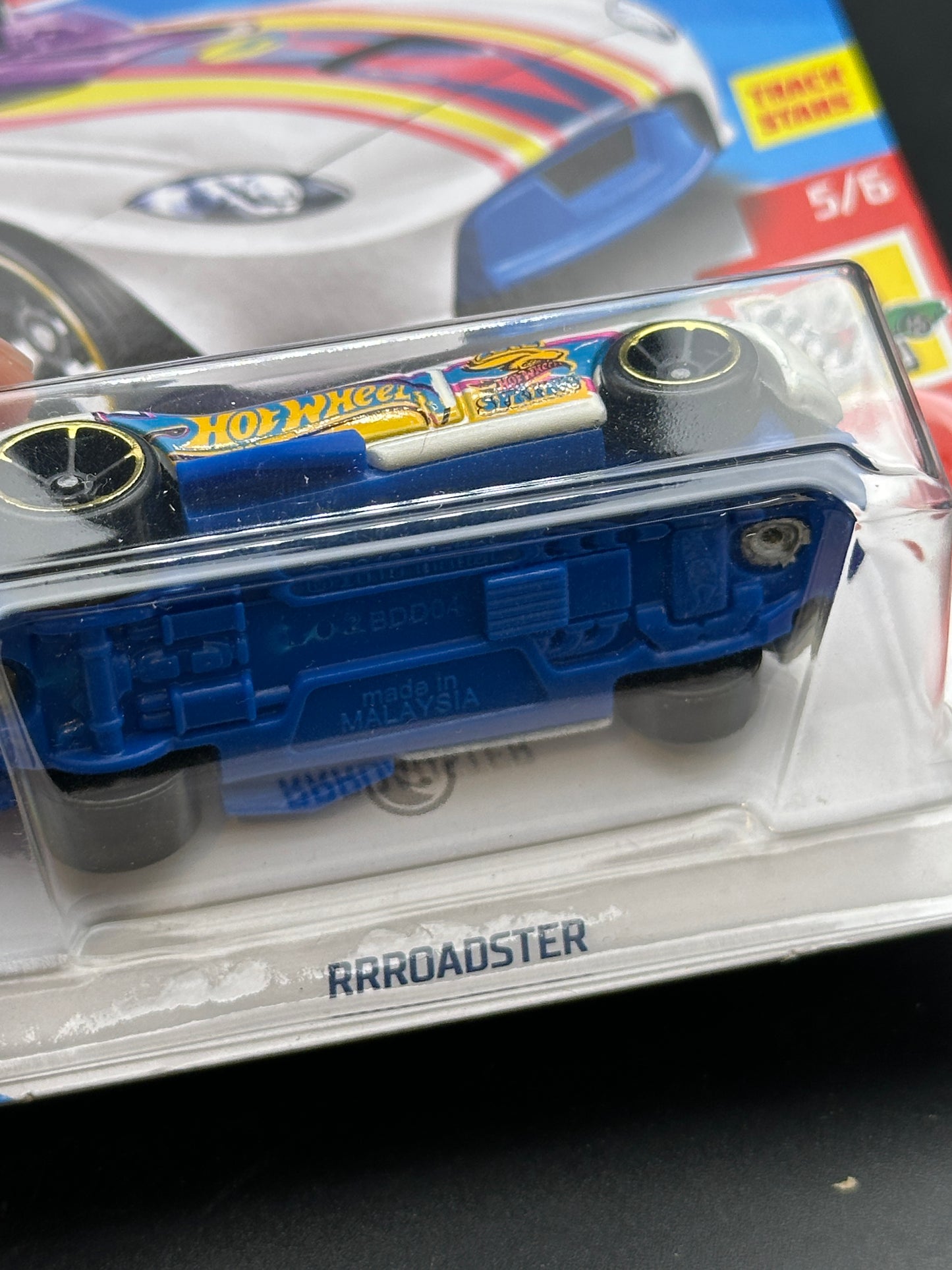 HOT WHEELS - RRROADSTER (2018) - TREASURE HUNT - HW HOLIDAY RACERS 5/6
