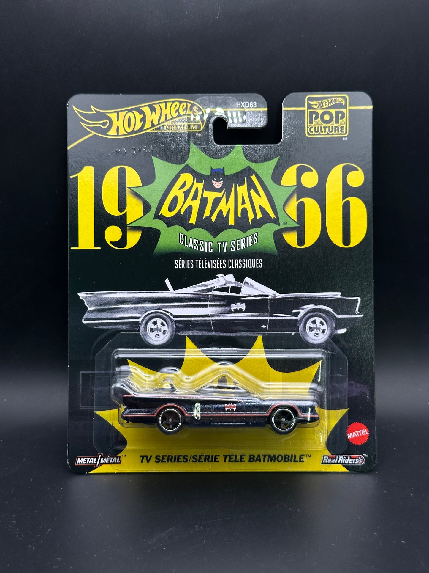 HOT WHEELS - TV SERIES BATMOBILE (2025) - 1966 BATMAN - POP CULTURE