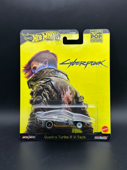 HOT WHEELS - QUADRA TURBO-R V-TECH (2025) - CYBERPUNK 2077 - POP CULTURE