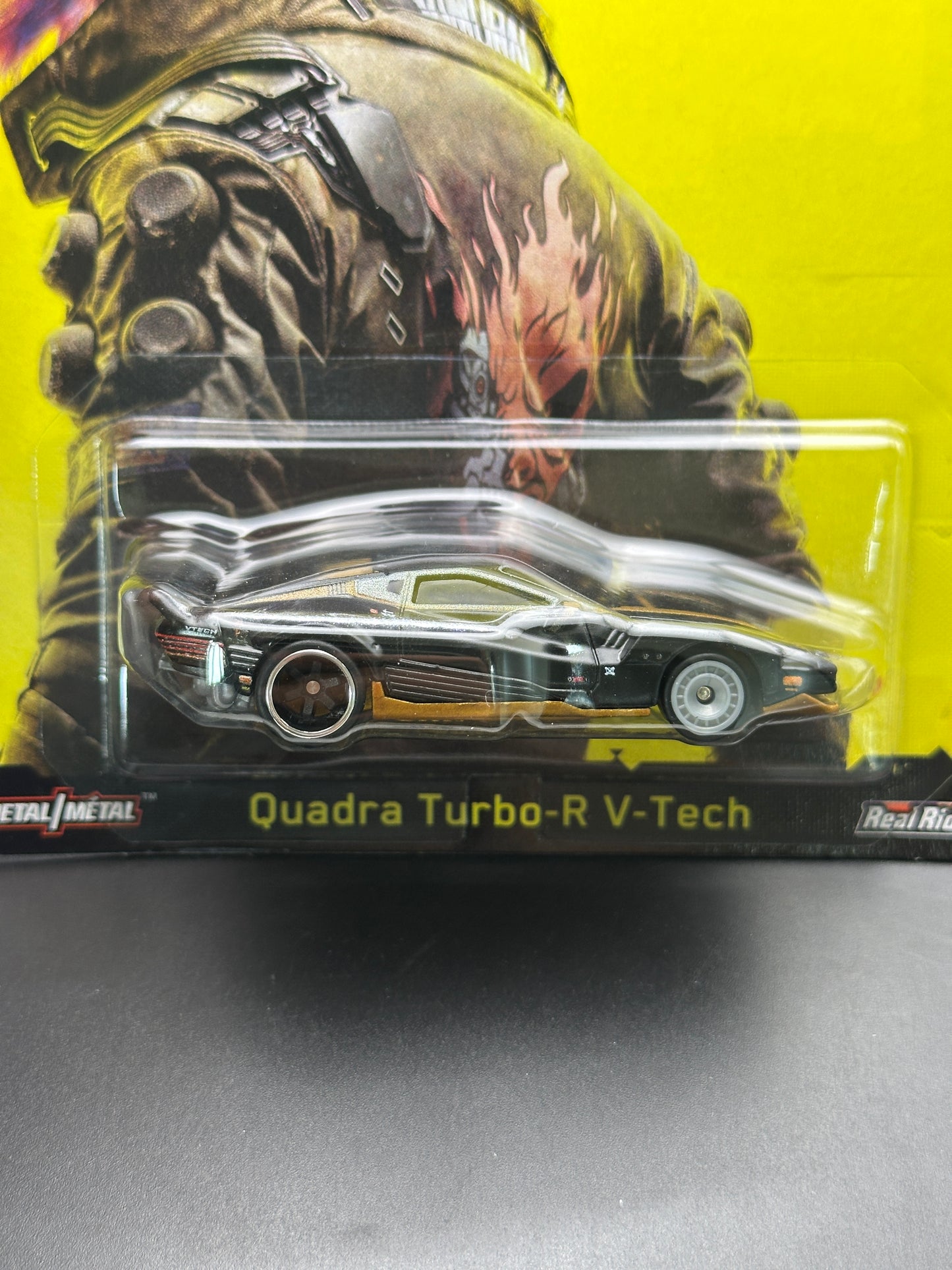 HOT WHEELS - QUADRA TURBO-R V-TECH (2025) - CYBERPUNK 2077 - POP CULTURE