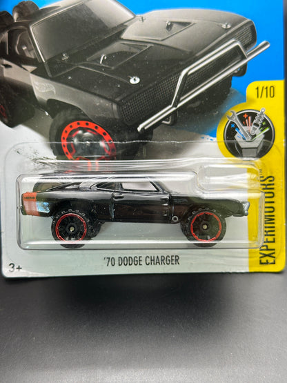 HOT WHEELS - 70 DODGE CHARGER - (2017) - HW EXPERIMOTORS 1/10