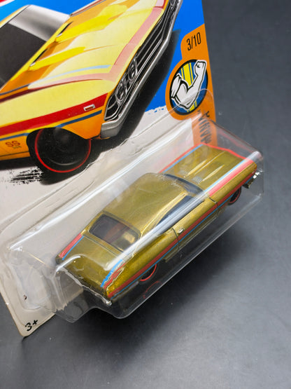 HOT WHEELS - 69 CHEVELLE SS 396 (2017) - HW MUSCLE MANIA 3/10 - SUPER TREASURE HUNT
