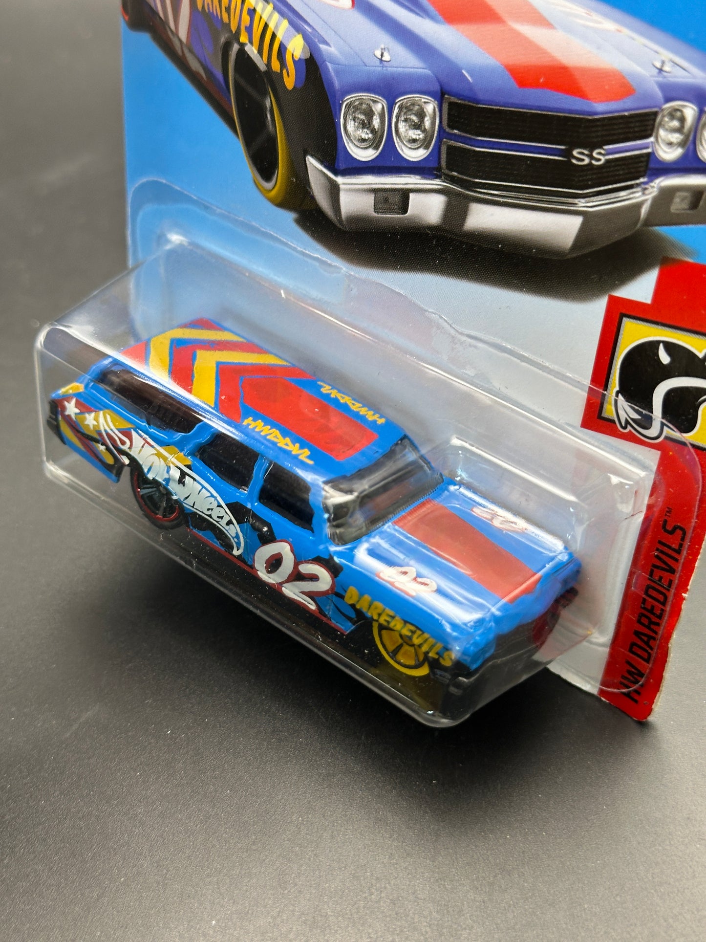 HOT WHEELS - 70 CHEVELLE SS WAGON (2018) - HW DAREDEVILS 1/5