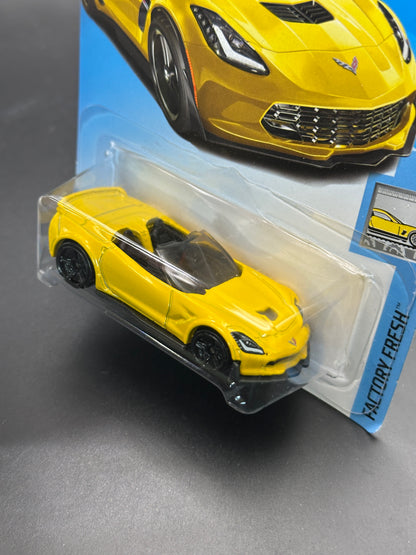 HOT WHEELS - CORVETTE C7 Z06 CONVERTIBLE (2018) - HW FACTORY FRESH 9/10