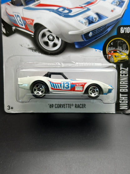 HOT WHEELS - 69 CORVETTE RACER (2016) - HW NIGHTBURNERZ 6/10