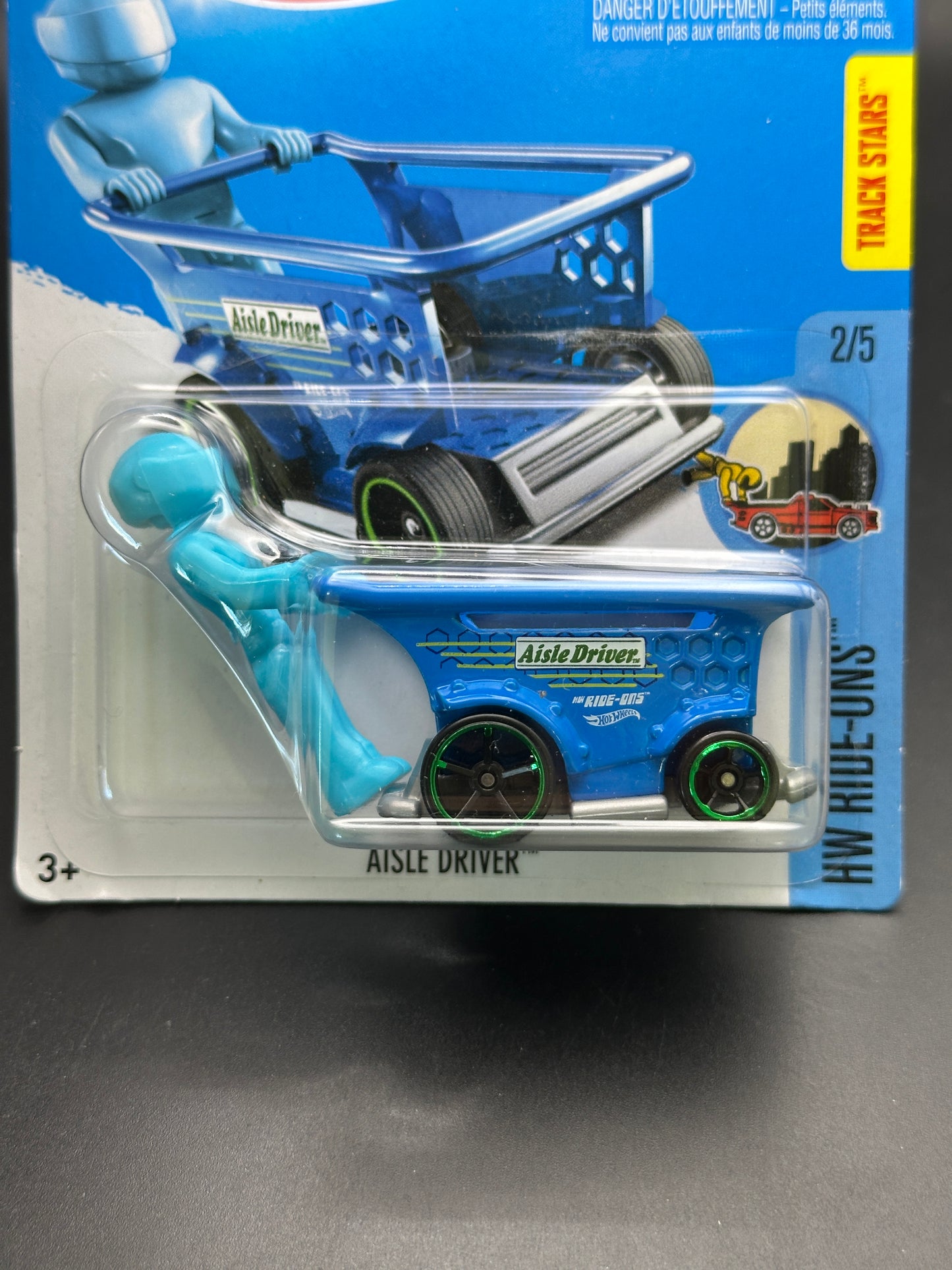 HOT WHEELS - AISLE DRIVER (2017) - HW RIDE ONS 2/5